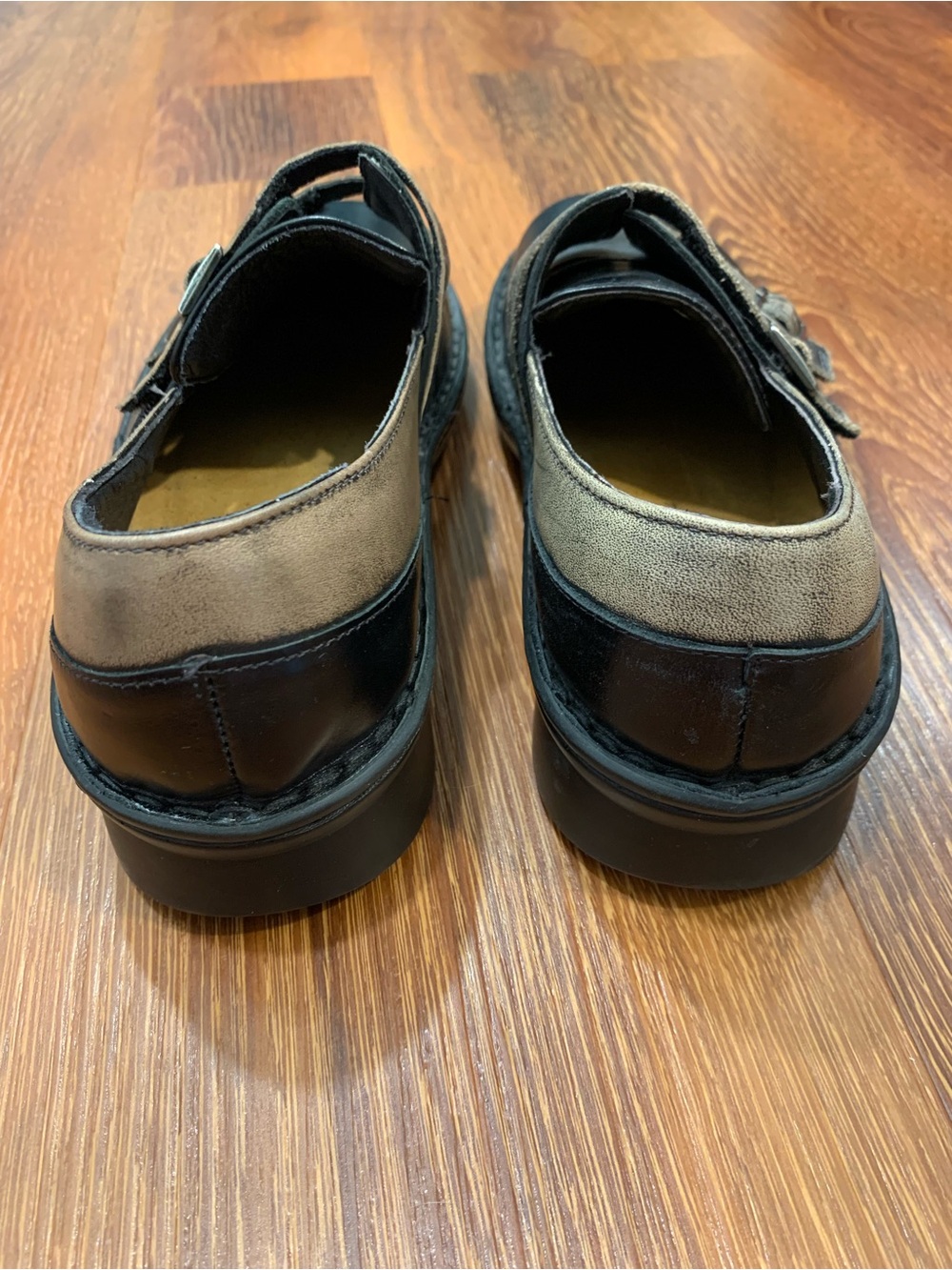 NAOT Celesta Loafer Slip-On Comfort Shoe Women's 7 Black Brown Dark Academia - Picture 4 of 9